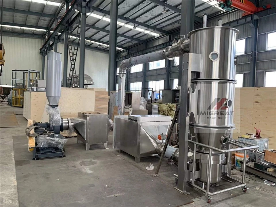 fluidized bed spray dryer granulator(3)